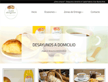 Tablet Screenshot of clickdesayunos.com